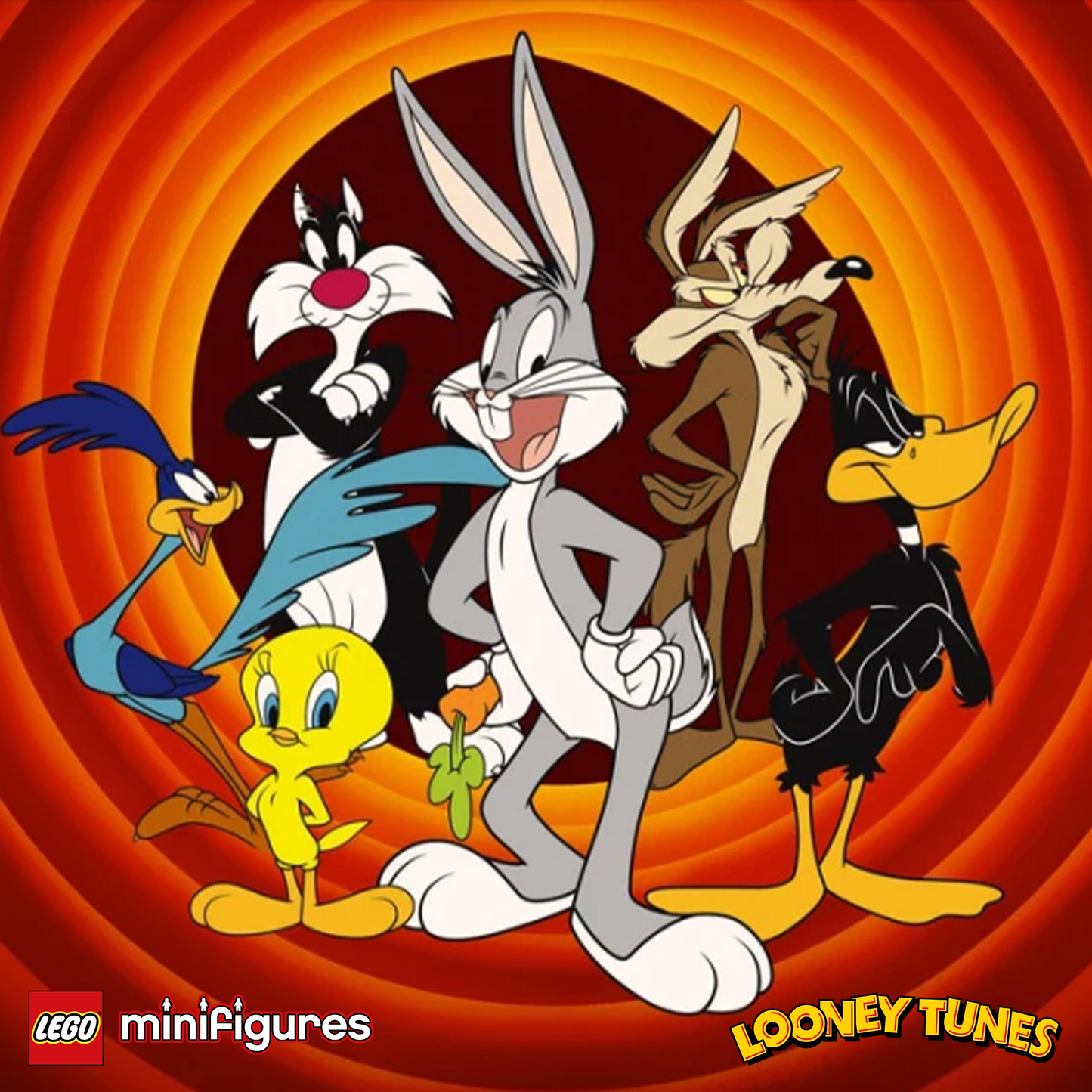 Looney Characters Display Case