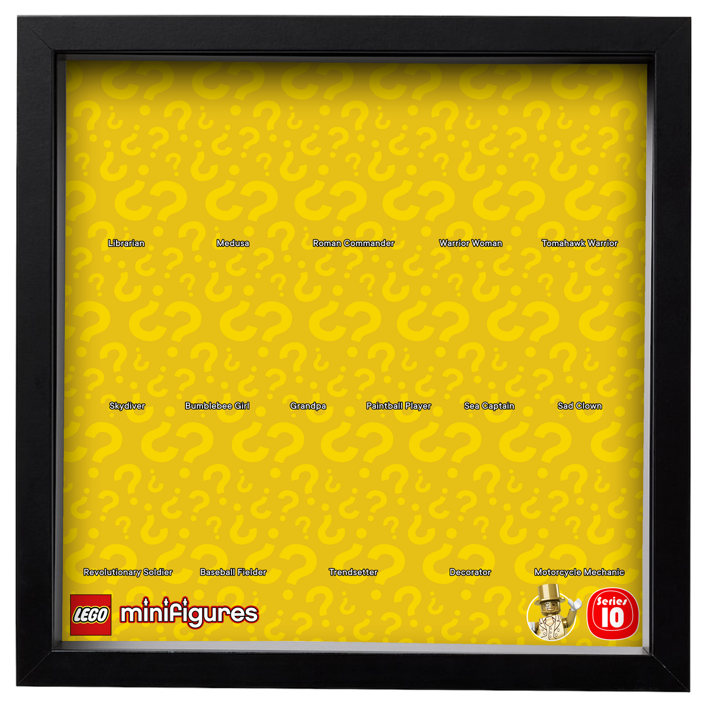 Collectible Minifigures Series 10 Display