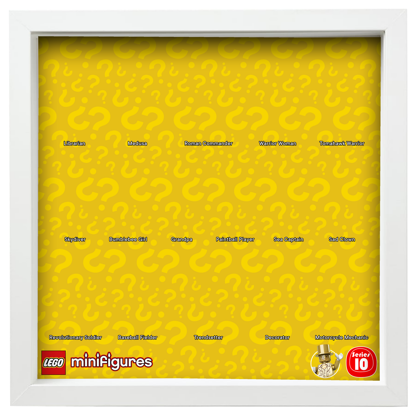 Collectible Minifigures Series 10 Display