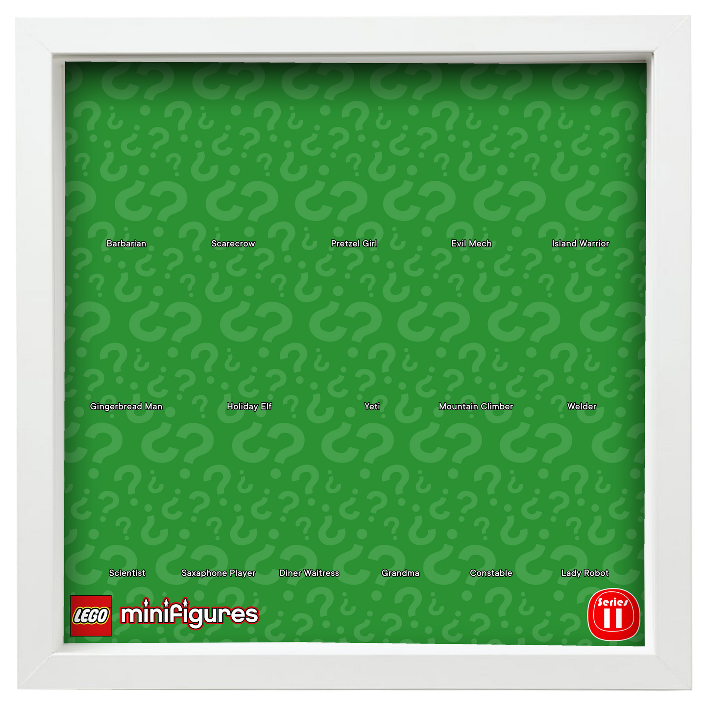 Collectible Minifigures Series 11 Display