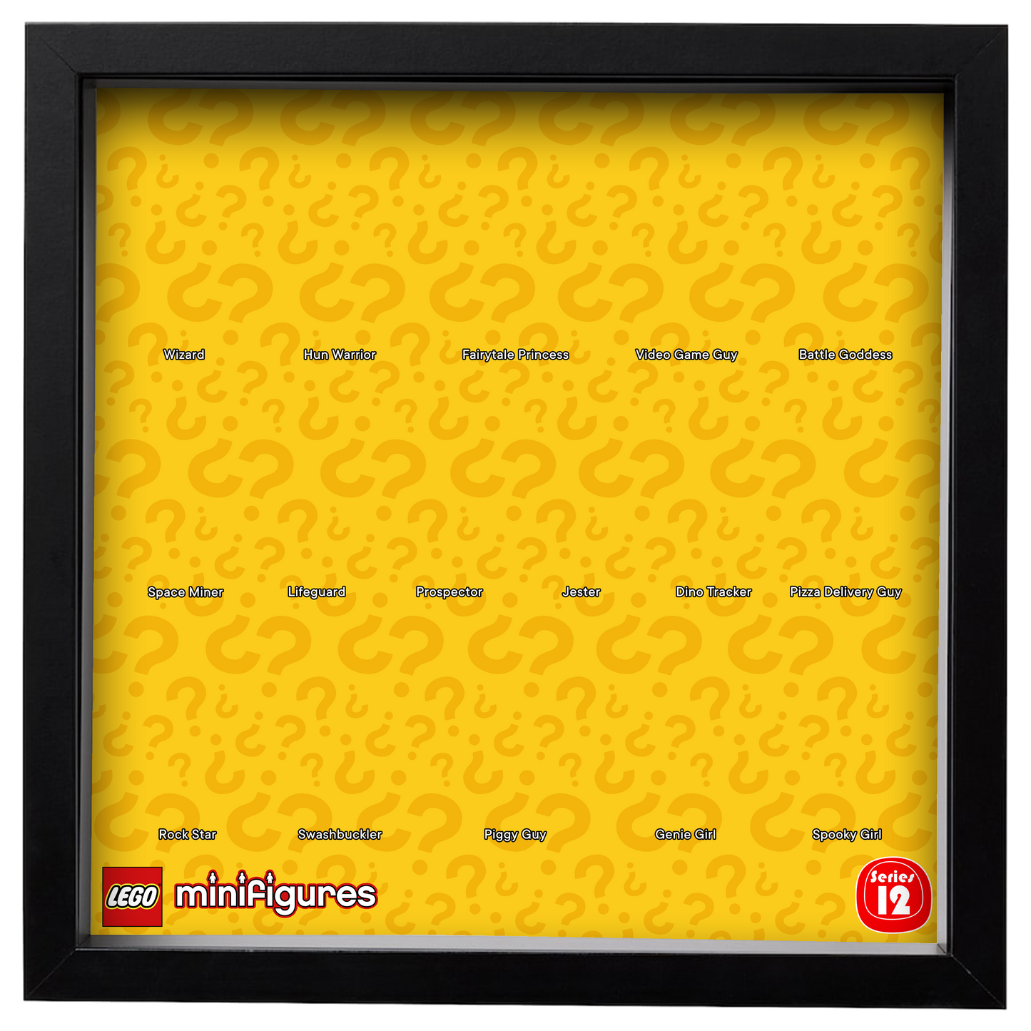 Collectible Minifigures Series 12 Display