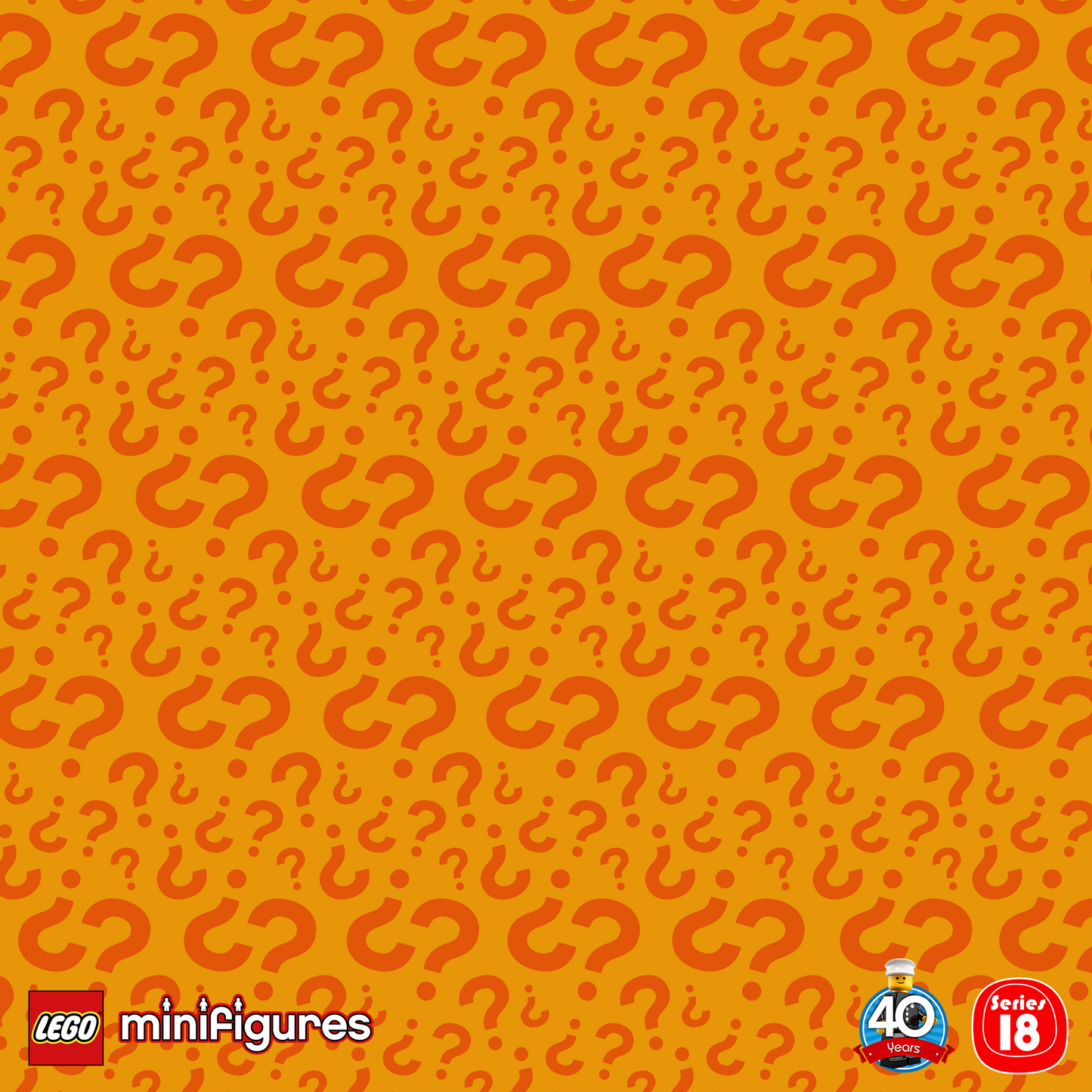 Collectible Minifigures Series 18 Display