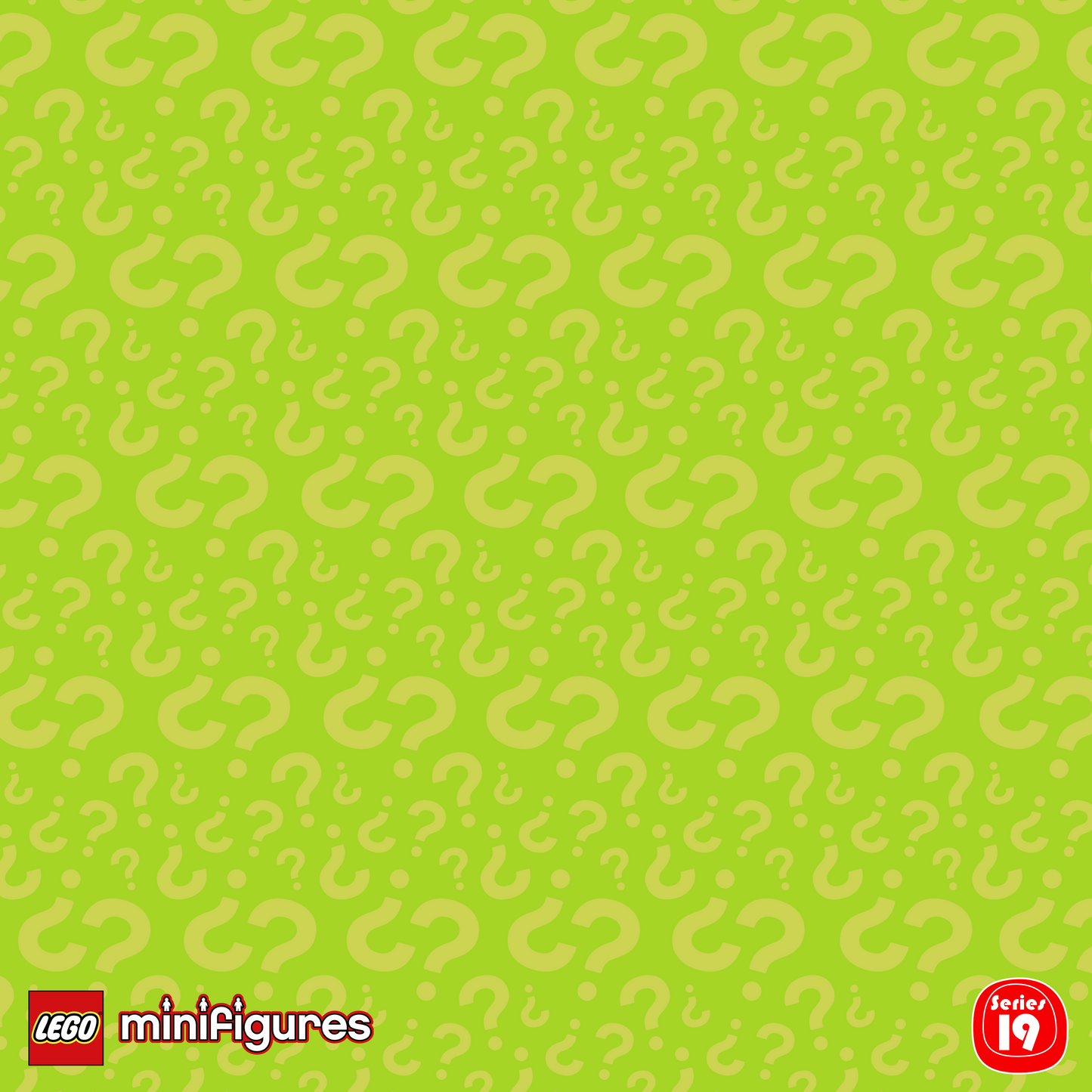 Collectible Minifigures Series 19 Display