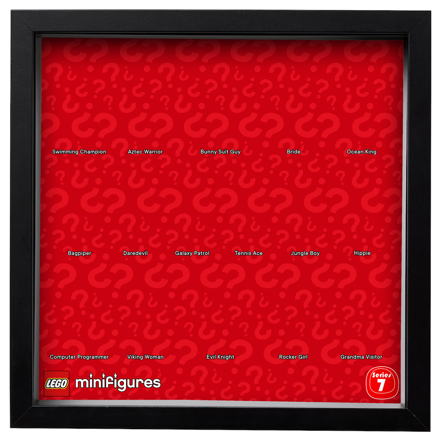 Collectible Minifigures Series 7 Display