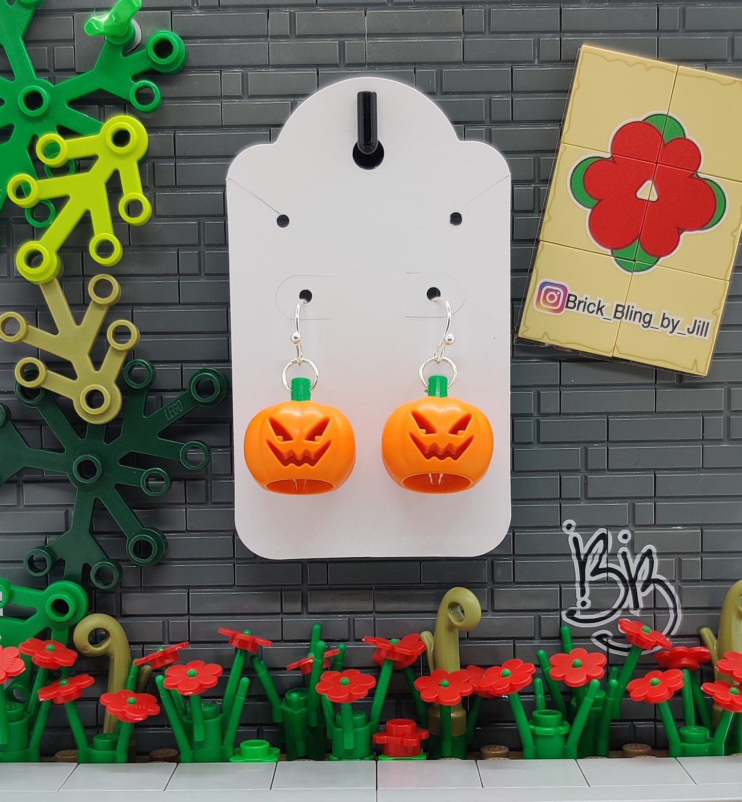 JACK-O-LANTERN EARRINGS