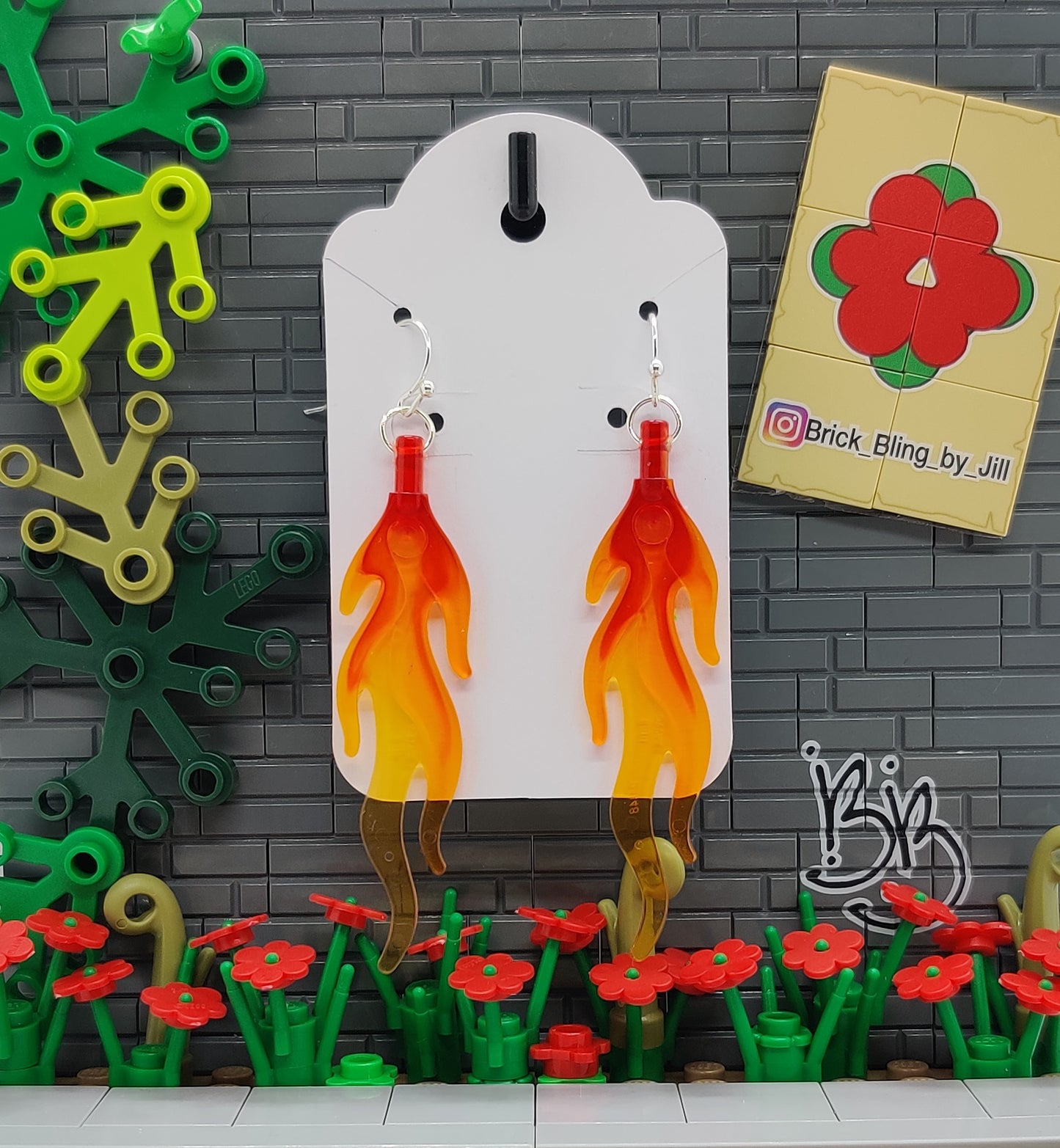 FLAME EARRINGS