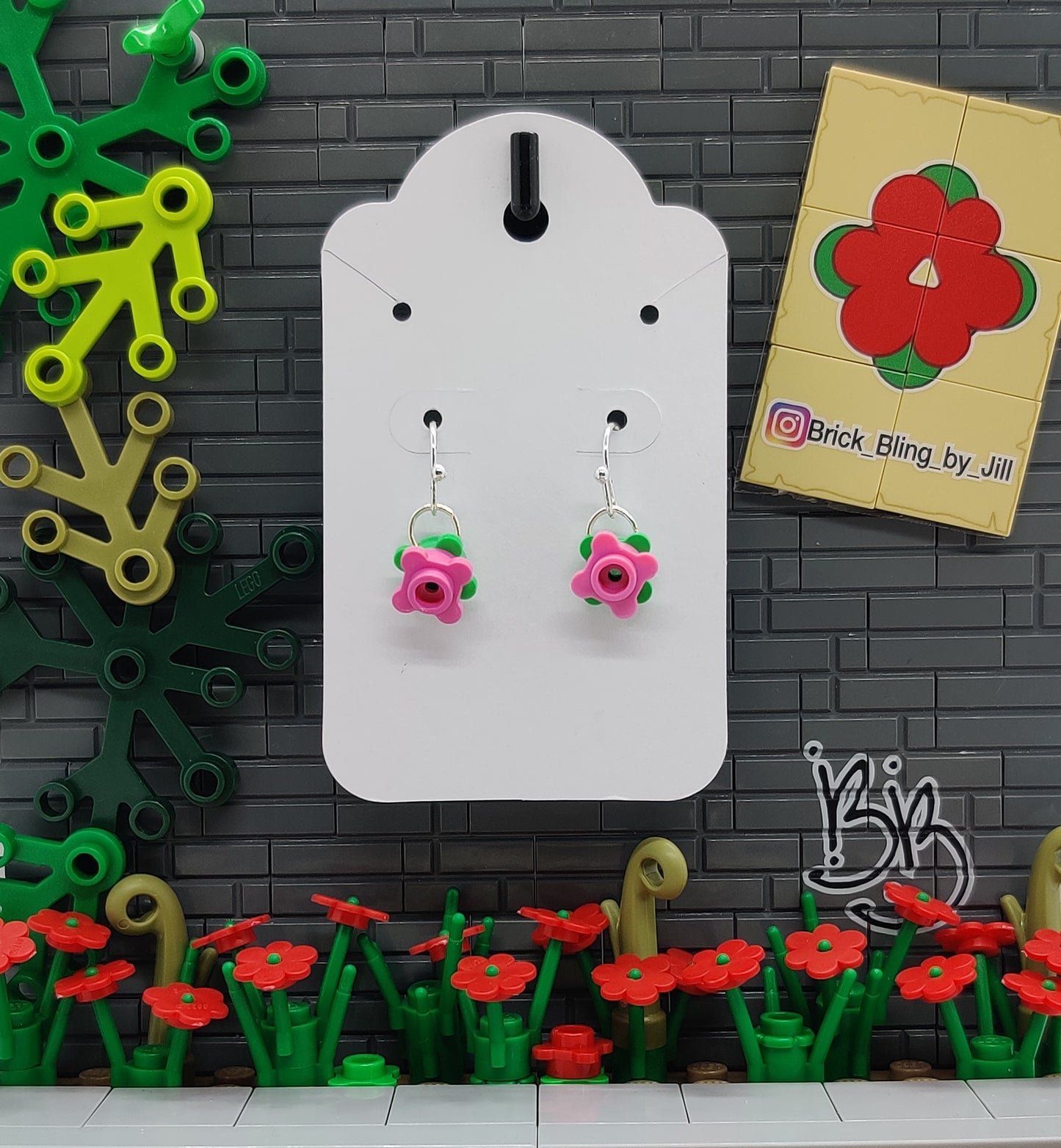 SIMPLE FLOWER EARRINGS