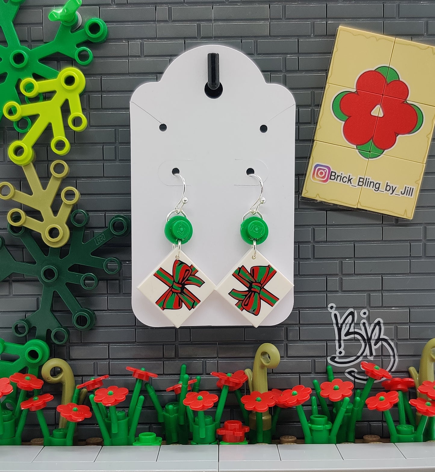 CHRISTMAS PACKAGE EARRINGS