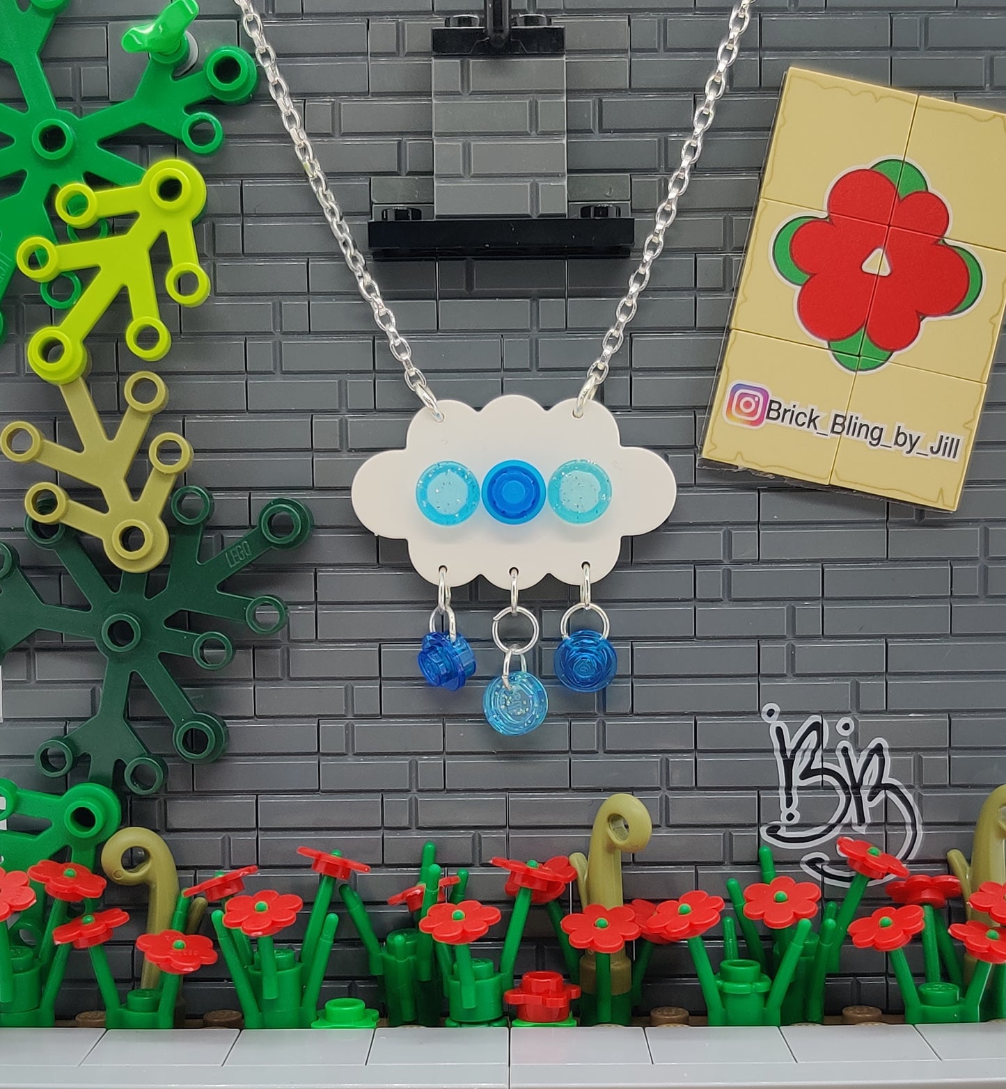RAIN CLOUD NECKLACE